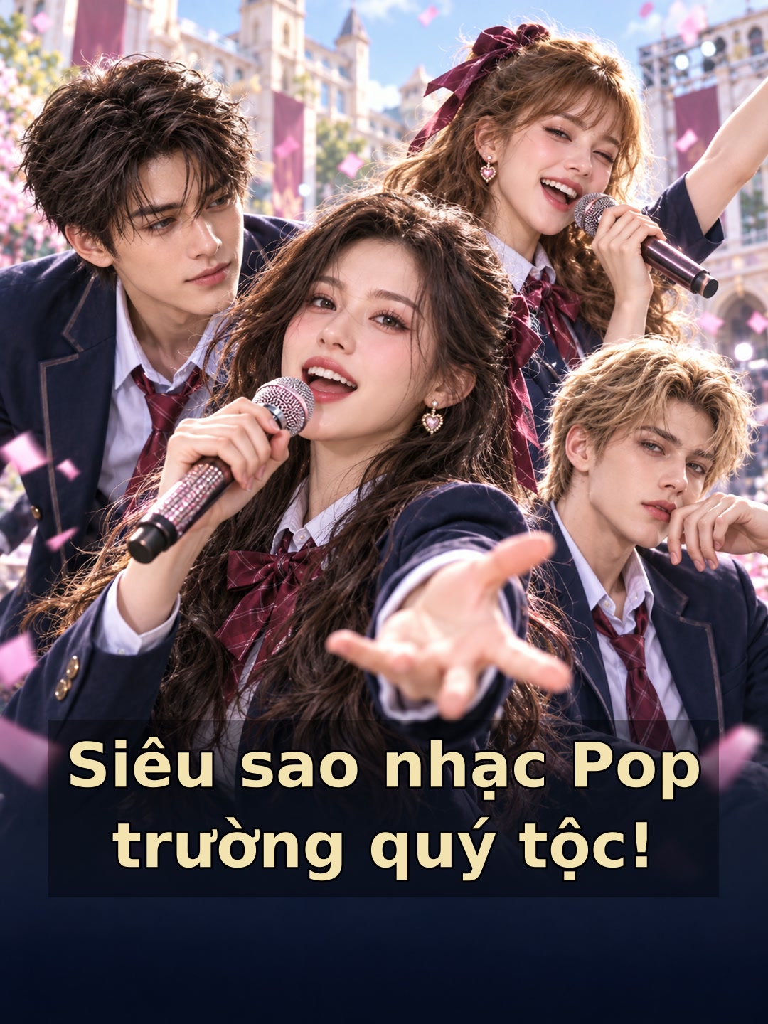 Siêu sao nhạc Pop trường quý tộc!