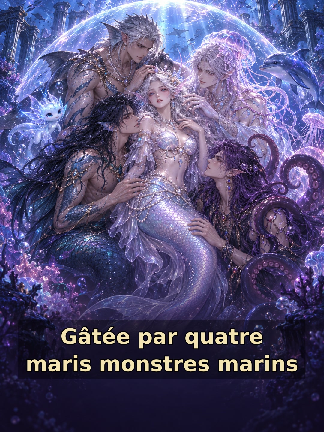 Gâtée par quatre maris monstres marins