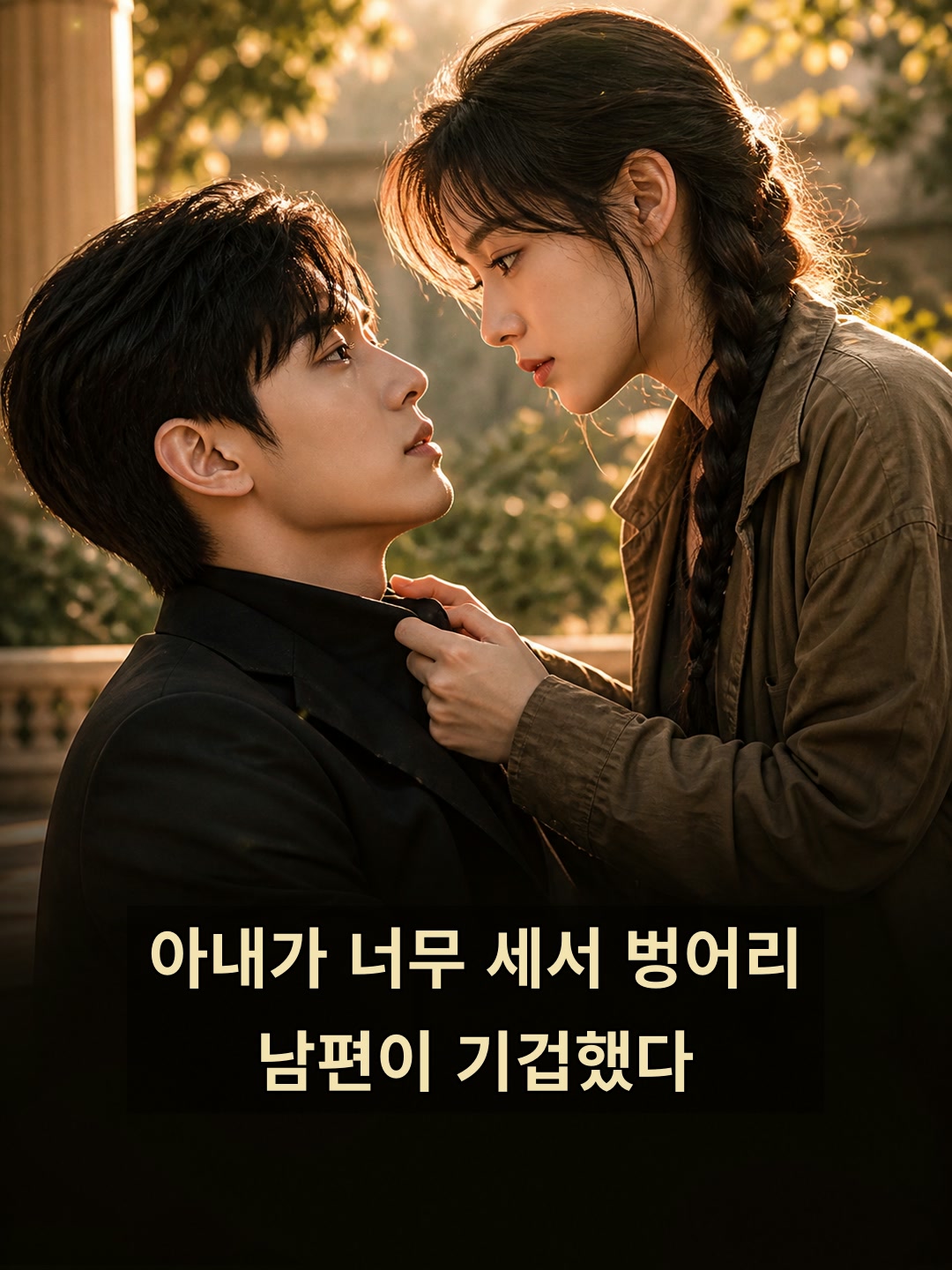 아내가 너무 세서 벙어리 남편이 기겁했다