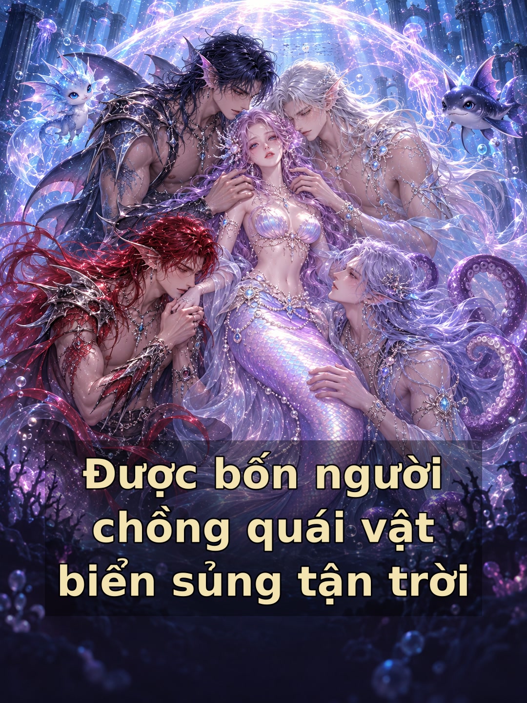 Được bốn người chồng quái vật biển sủng tận trời
