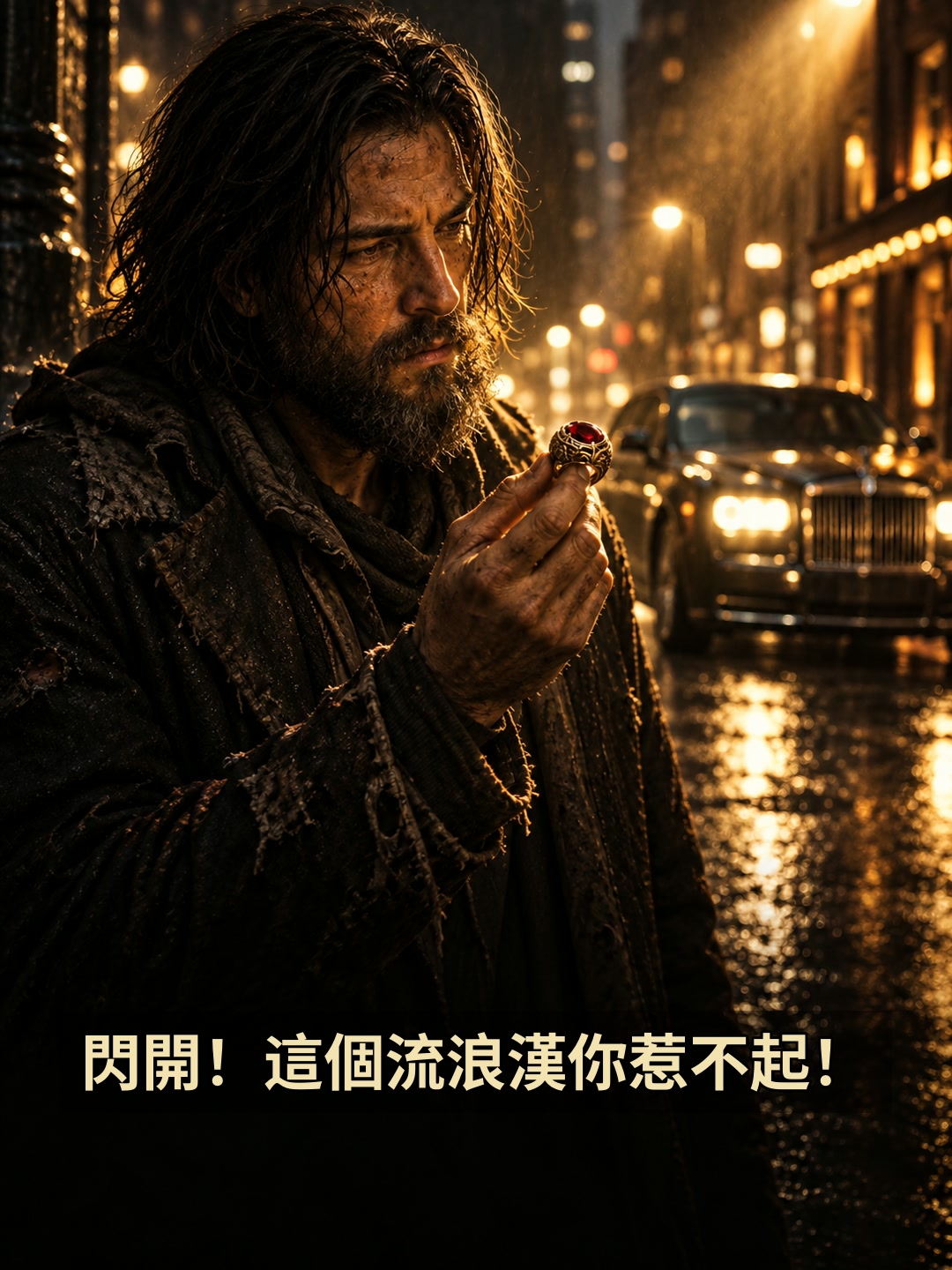 閃開！這個流浪漢你惹不起！