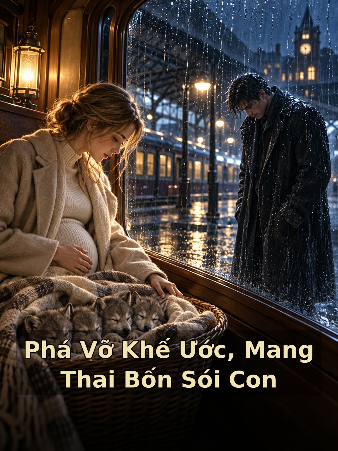 Phá Vỡ Khế Ước, Mang Thai Bốn Sói Con