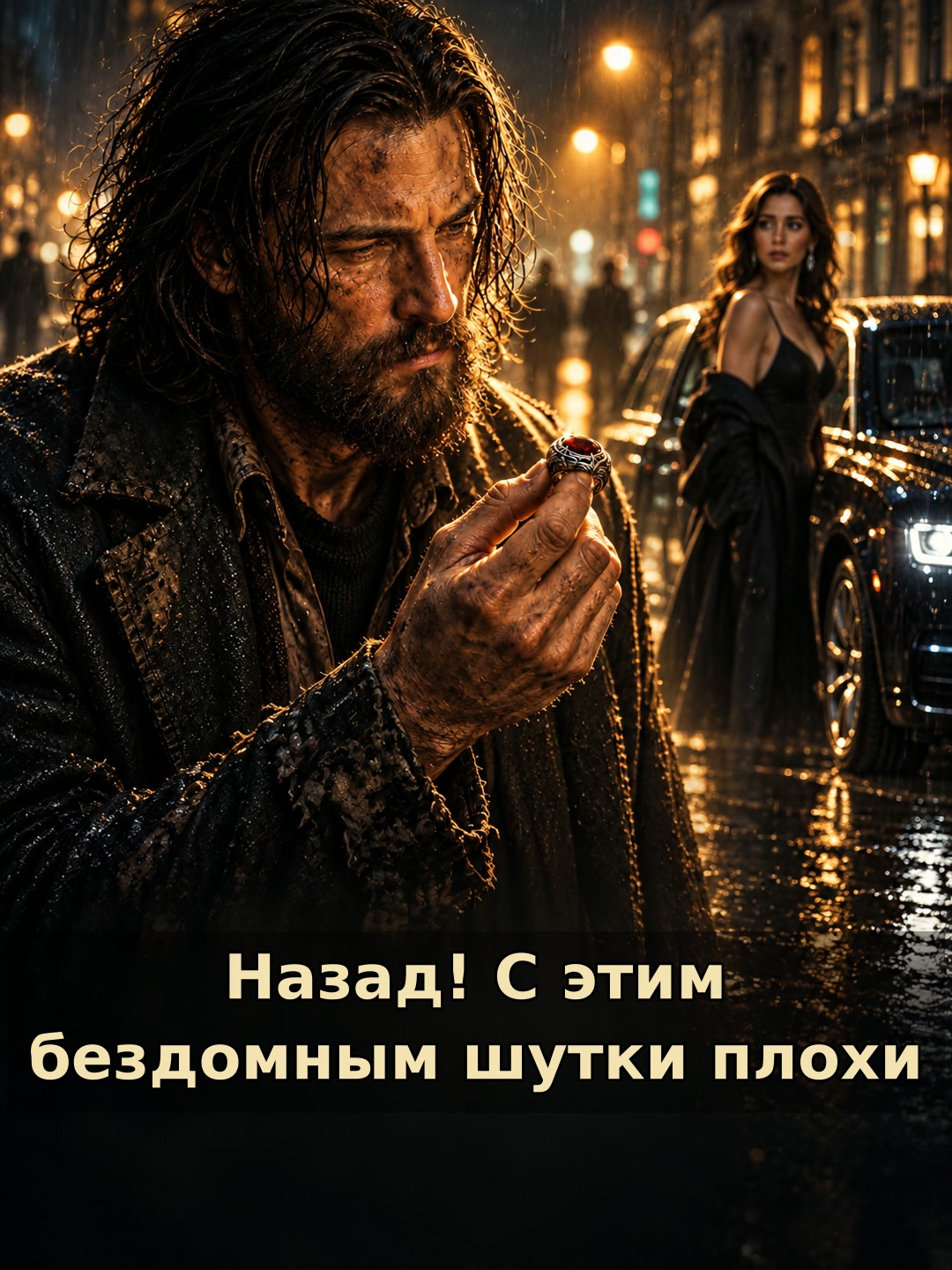 Назад! С этим бездомным шутки плохи