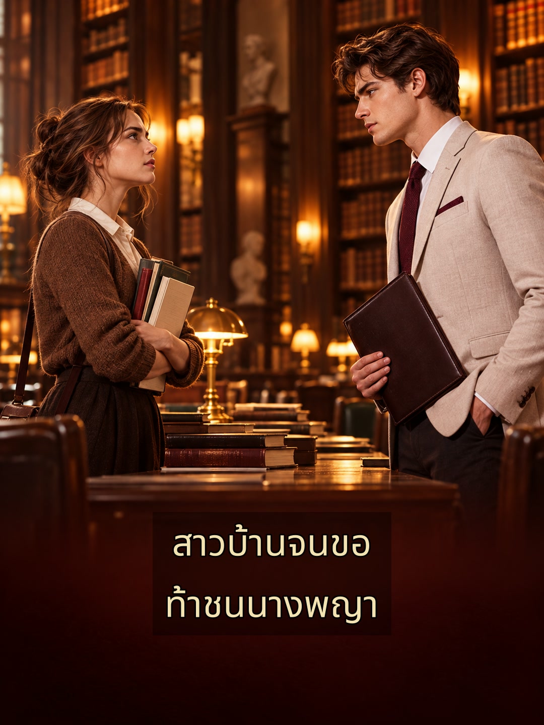 สาวบ้านจนขอท้าชนนางพญา