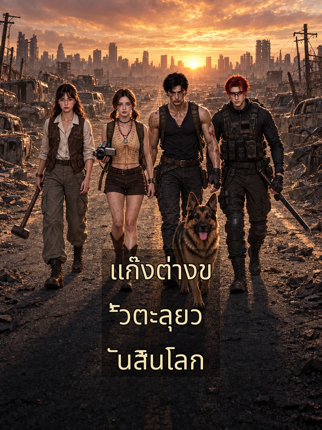 แก๊งต่างขั้วตะลุยวันสิ้นโลก