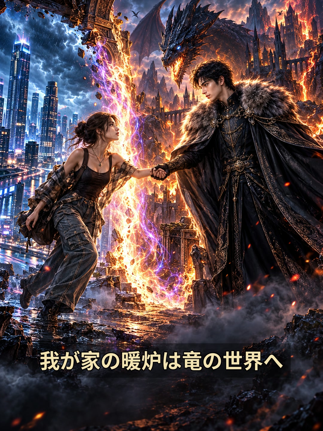 我が家の暖炉は竜の世界へ