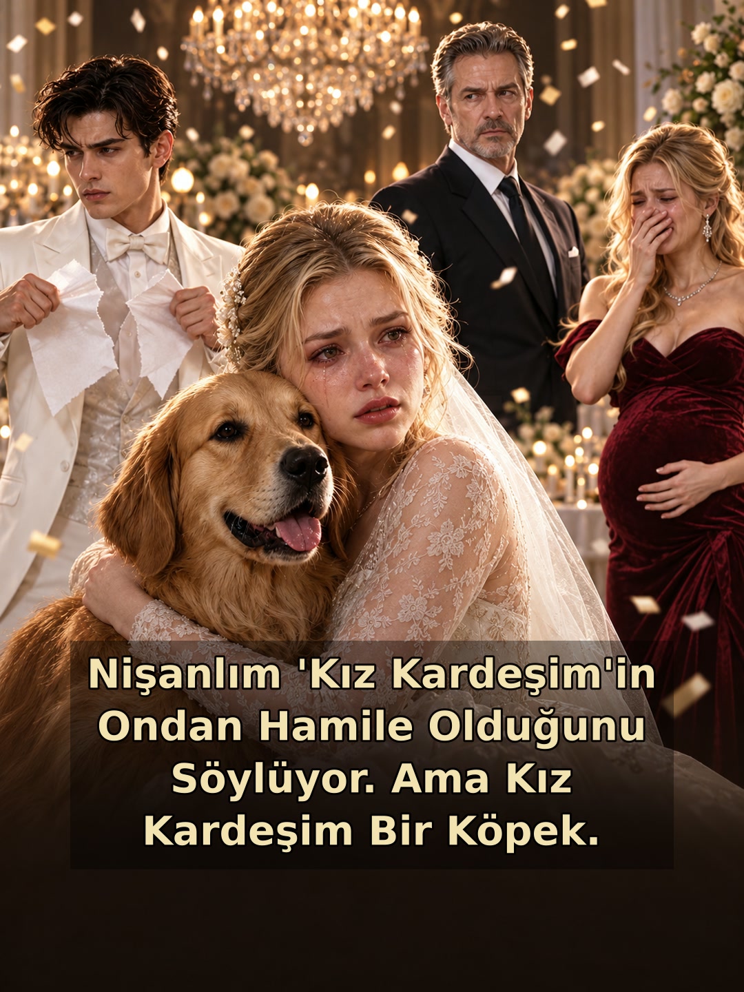 Nişanlım 'Kız Kardeşim'in Ondan Hamile Olduğunu Söylüyor. Ama Kız Kardeşim Bir Köpek.