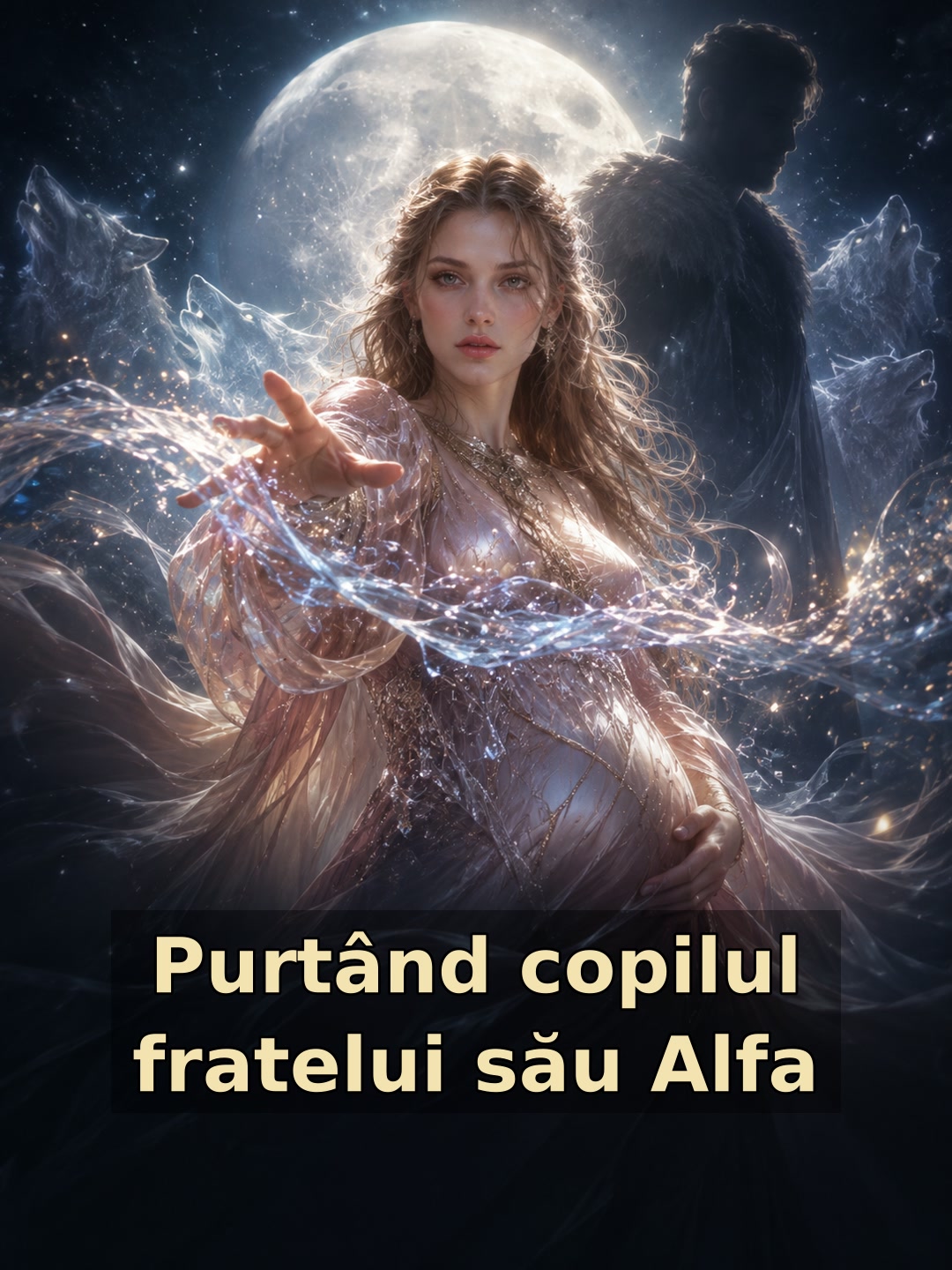 Purtând copilul fratelui său Alfa