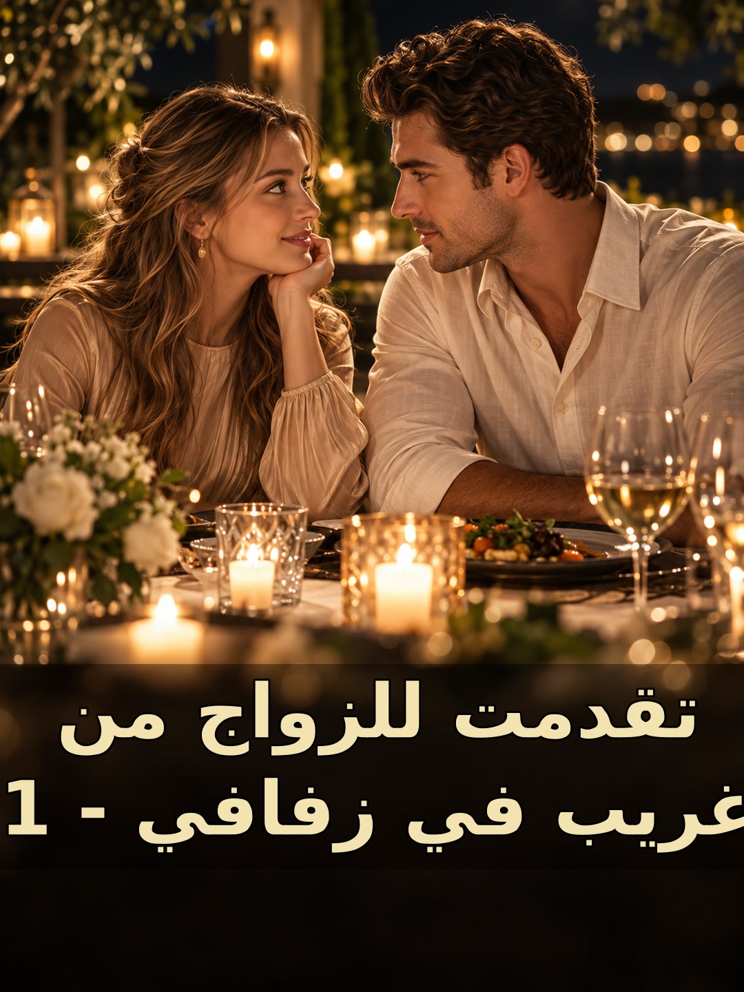 تقدمت للزواج من غريب في زفافي - 1