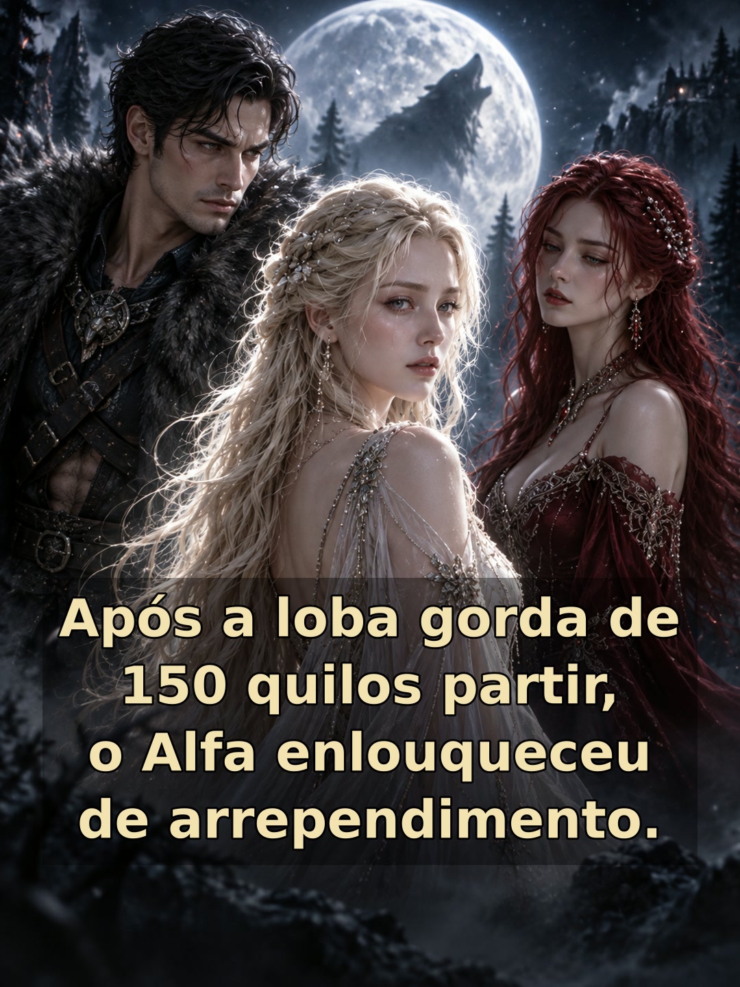 Após a loba gorda de 150 quilos partir, o Alfa enlouqueceu de arrependimento.