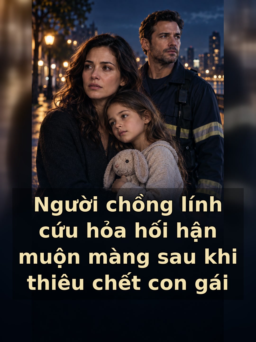 Người chồng lính cứu hỏa hối hận muộn màng sau khi thiêu chết con gái
