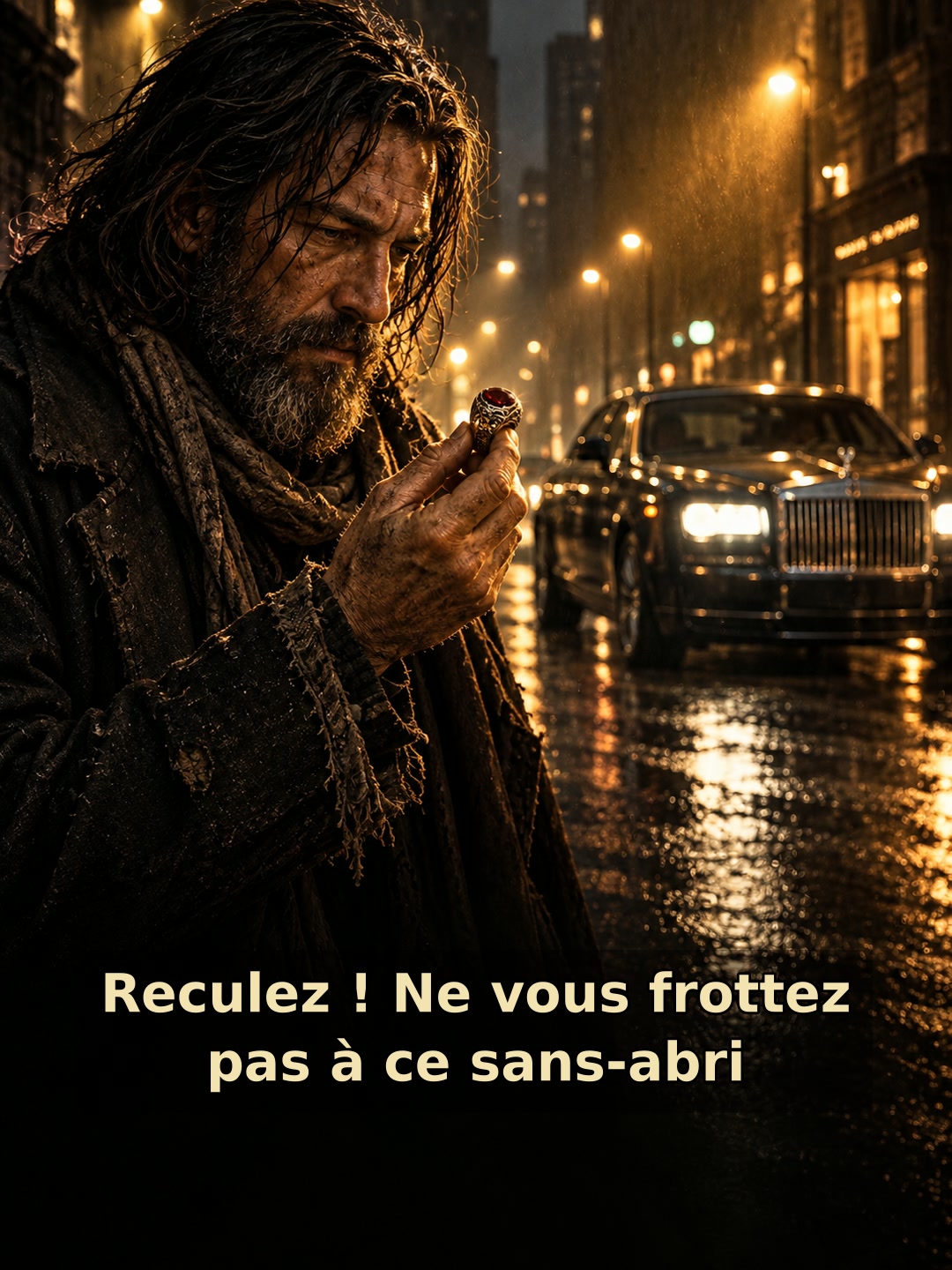 Reculez ! Ne vous frottez pas à ce sans-abri