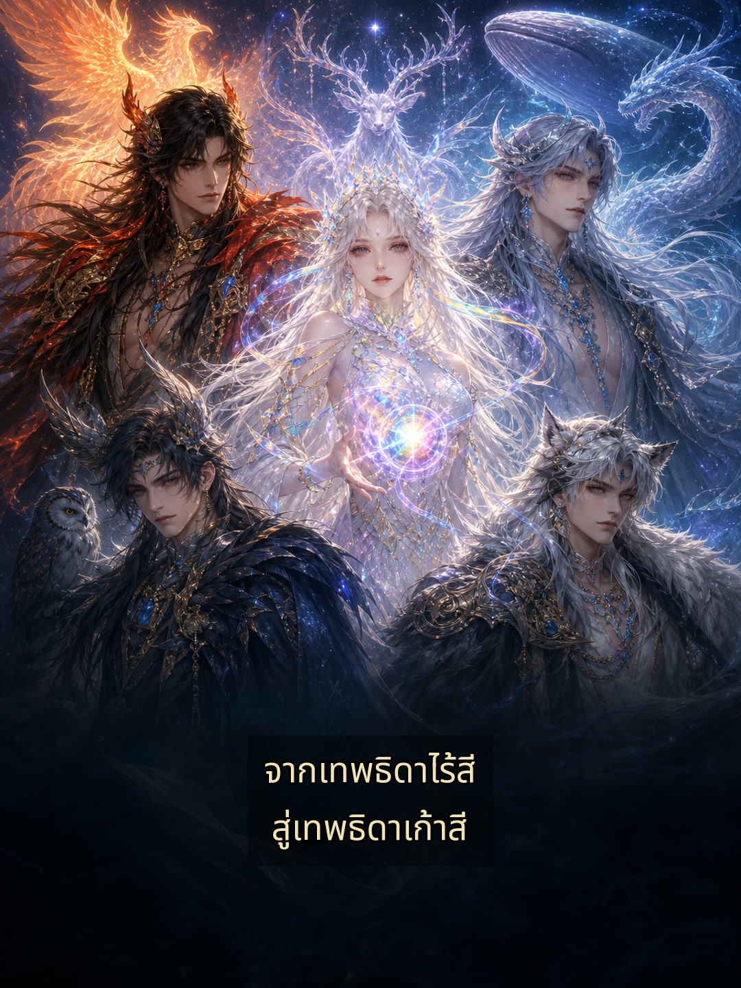 จากเทพธิดาไร้สี สู่เทพธิดาเก้าสี