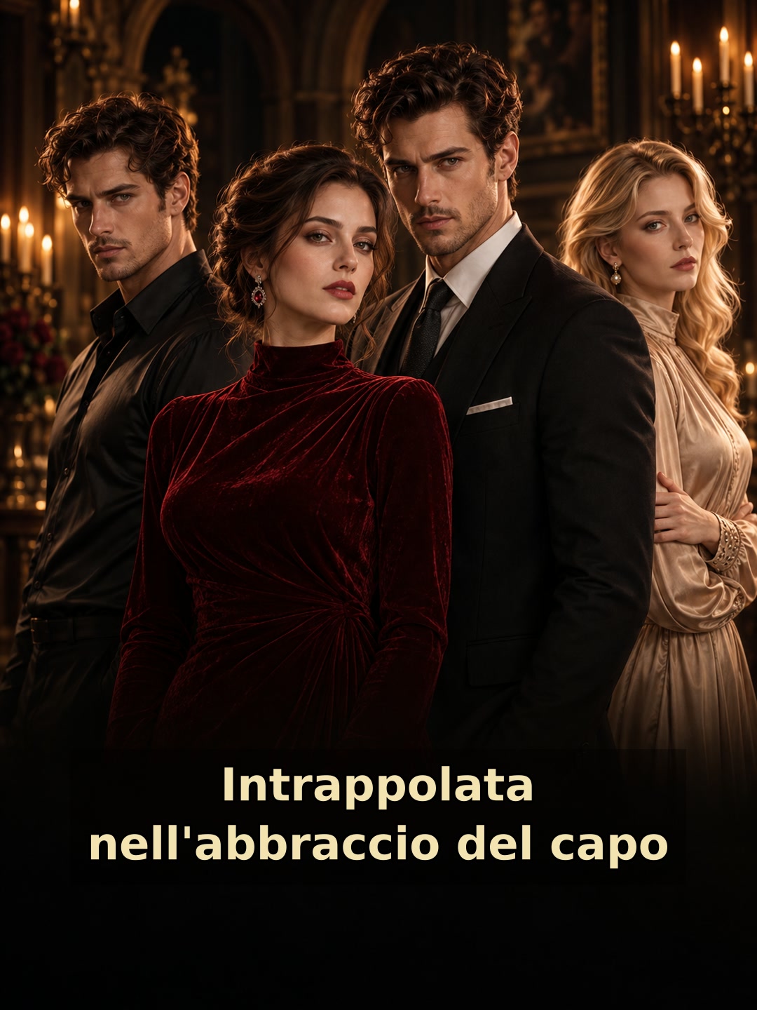 Intrappolata nell'abbraccio del capo