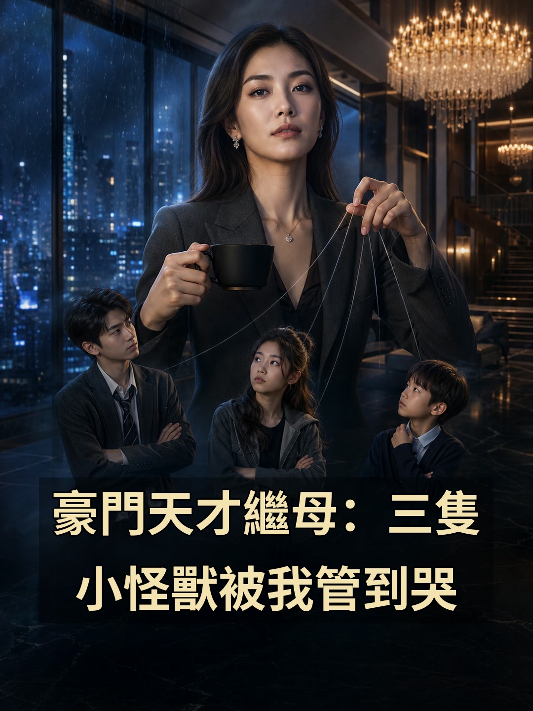 豪門天才繼母：三隻小怪獸被我管到哭