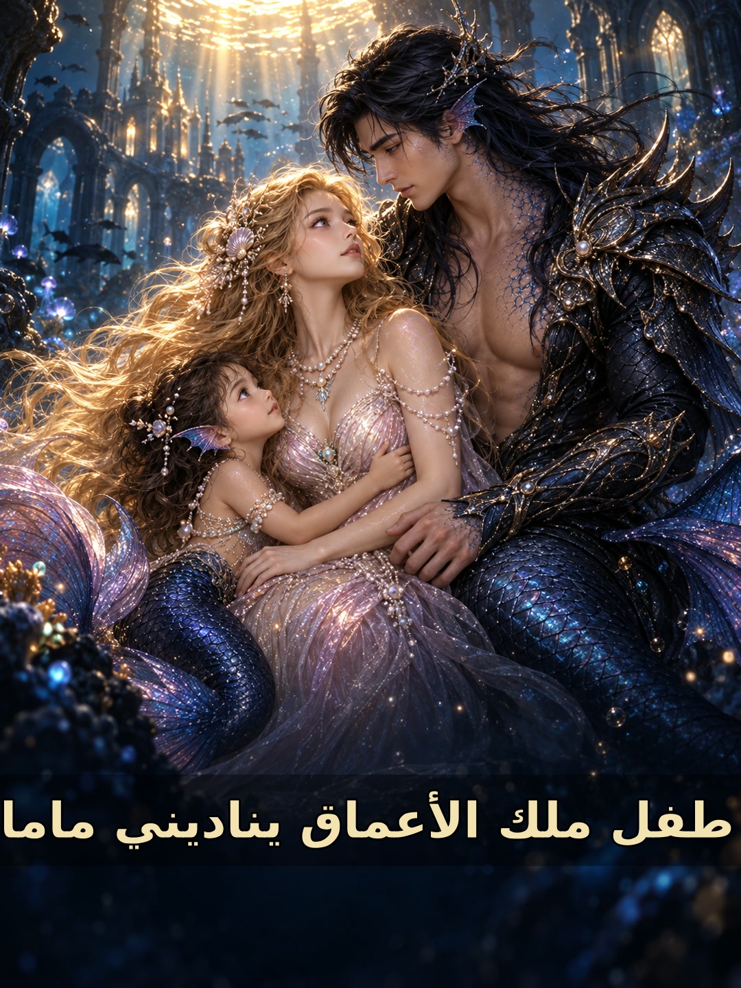 طفل ملك الأعماق يناديني ماما