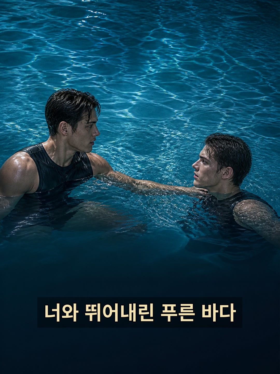 너와 뛰어내린 푸른 바다