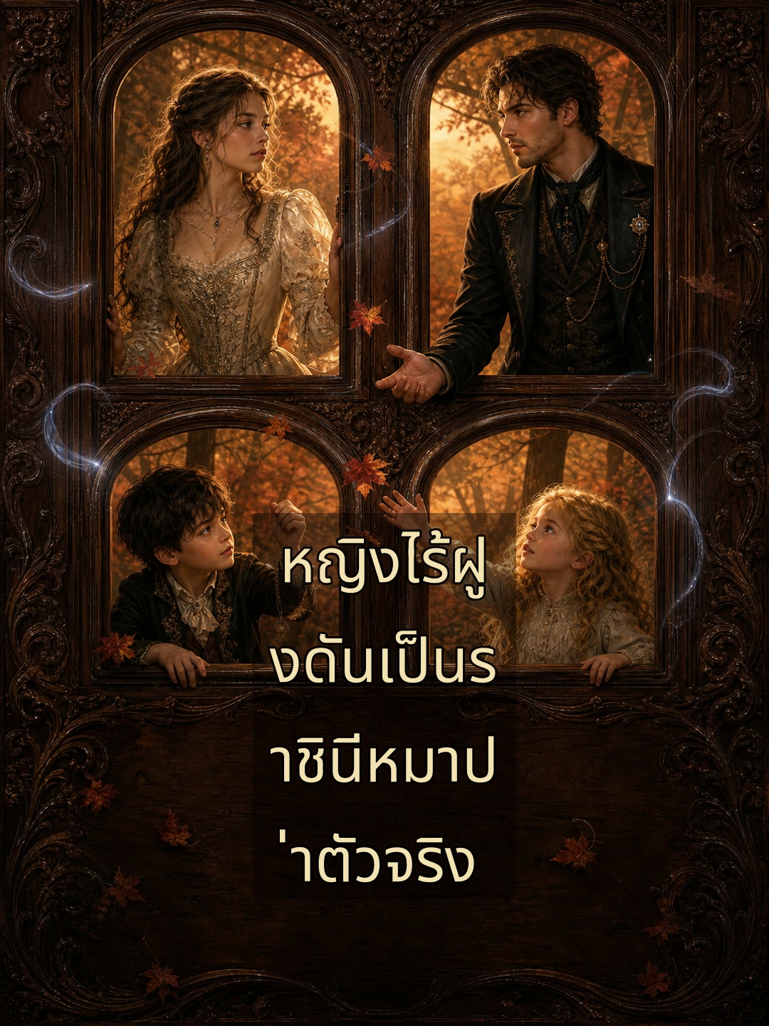 หญิงไร้ฝูงดันเป็นราชินีหมาป่าตัวจริง