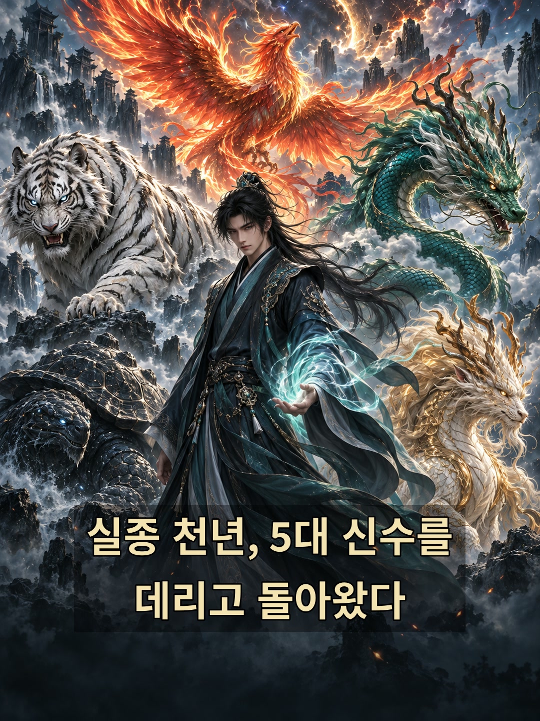 실종 천년, 5대 신수를 데리고 돌아왔다