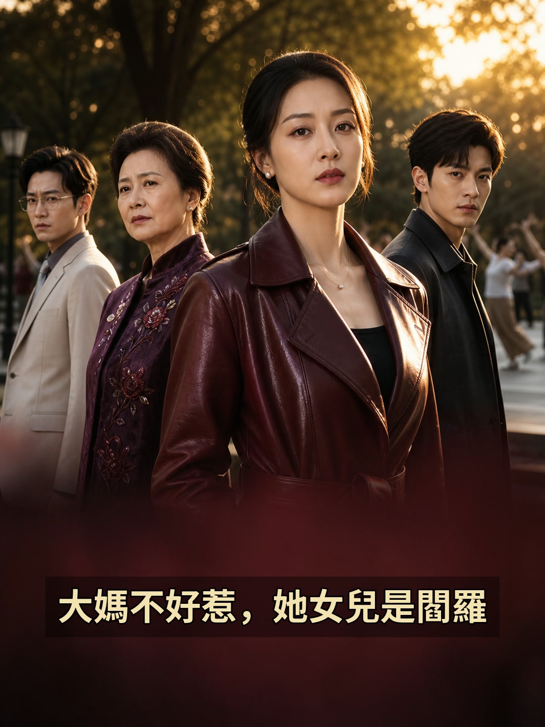大媽不好惹，她女兒是閻羅